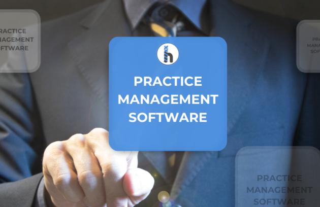 Healthcare professional using practice management software for efficient clinic operations