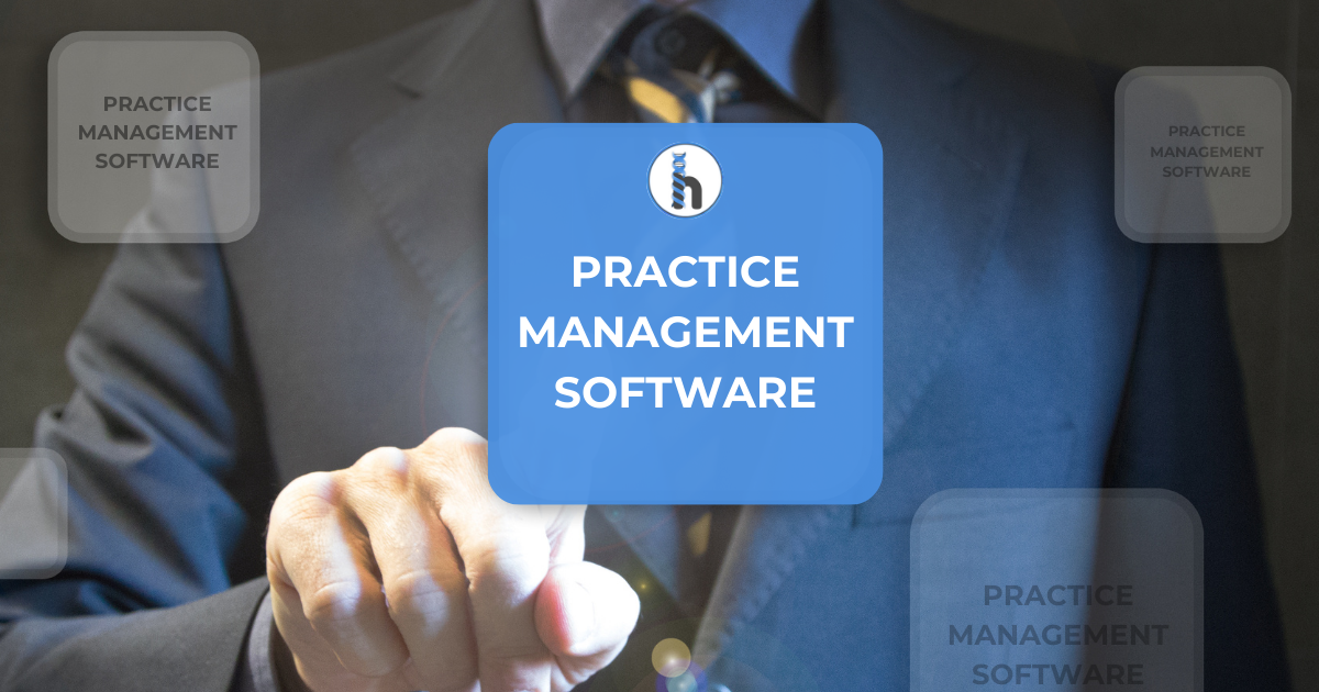 Healthcare professional using practice management software for efficient clinic operations