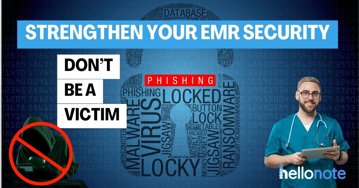 A therapist confidently working, feeling secure with strong cybersecurity measures in place to protect against phishing attacks.