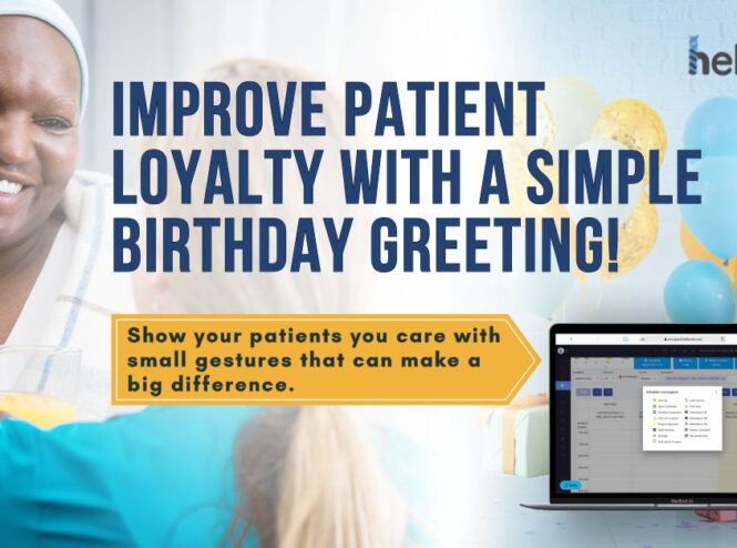 Birthday email reminder feature in HelloNote EMR, designed to boost patient loyalty and engagement in physical therapy through personalized messages.