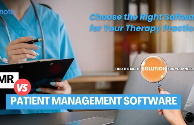 Comparison of EMR vs Practice Management Software in healthcare.