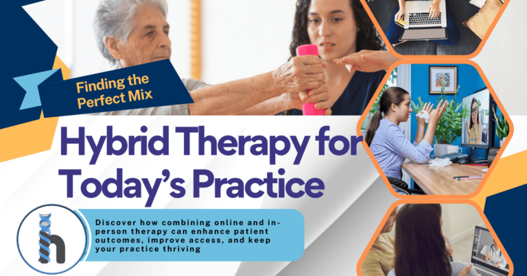 hybrid therapy services with both online and in-person sessions, emphasizing flexible and personalized care options